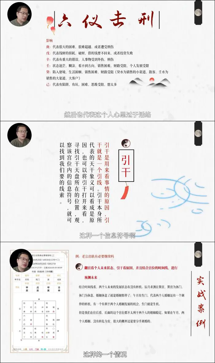 庚子老师 从入门到精通 零基础阴盘奇门课程 视频12集
