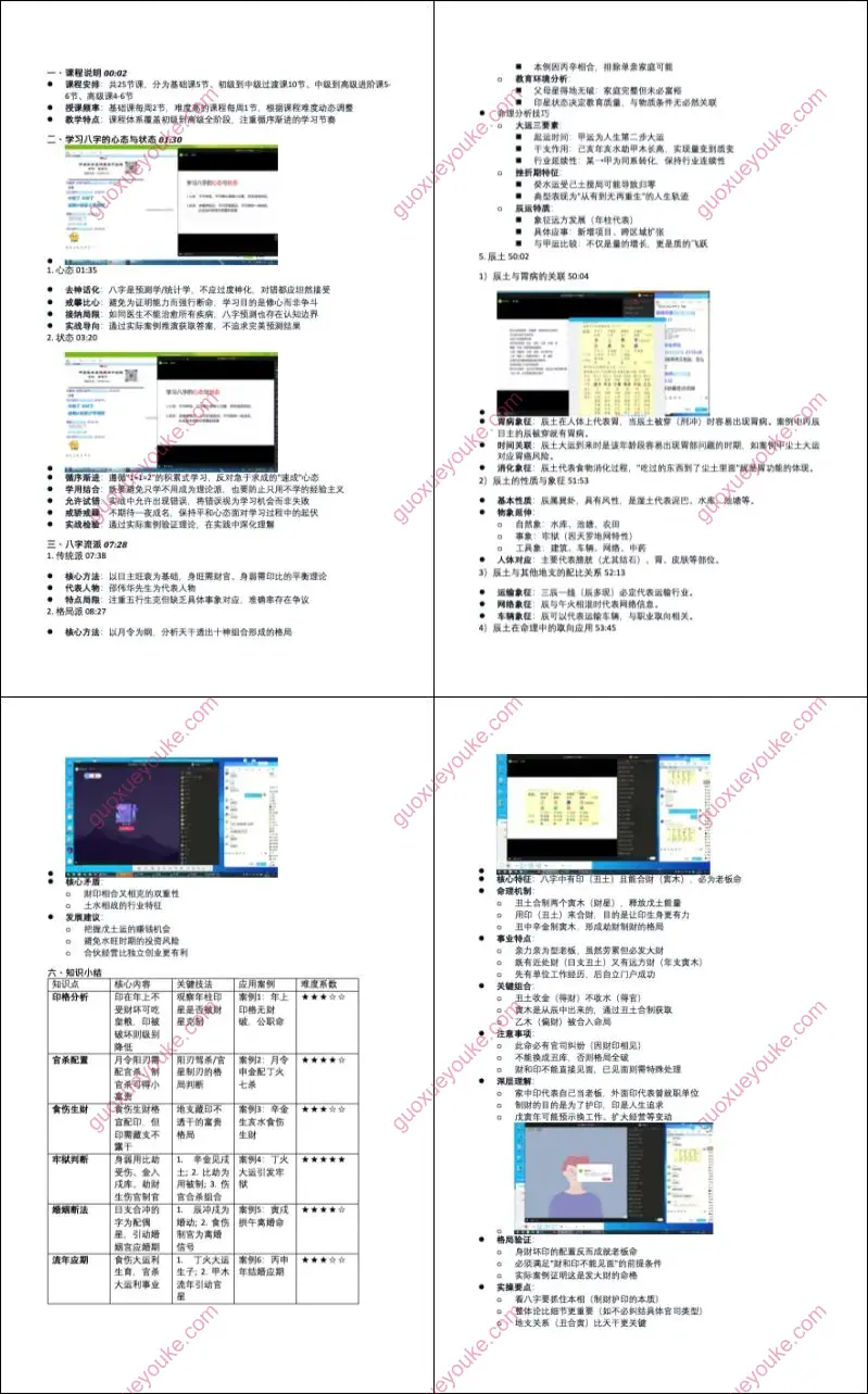 崔文举盲派八字笔记第三部
