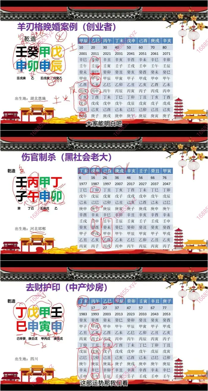 文曾八字100案例精解