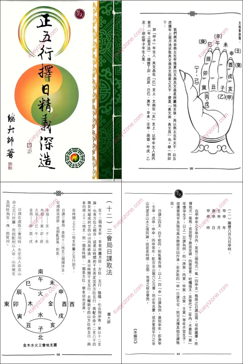 正五行择日精义