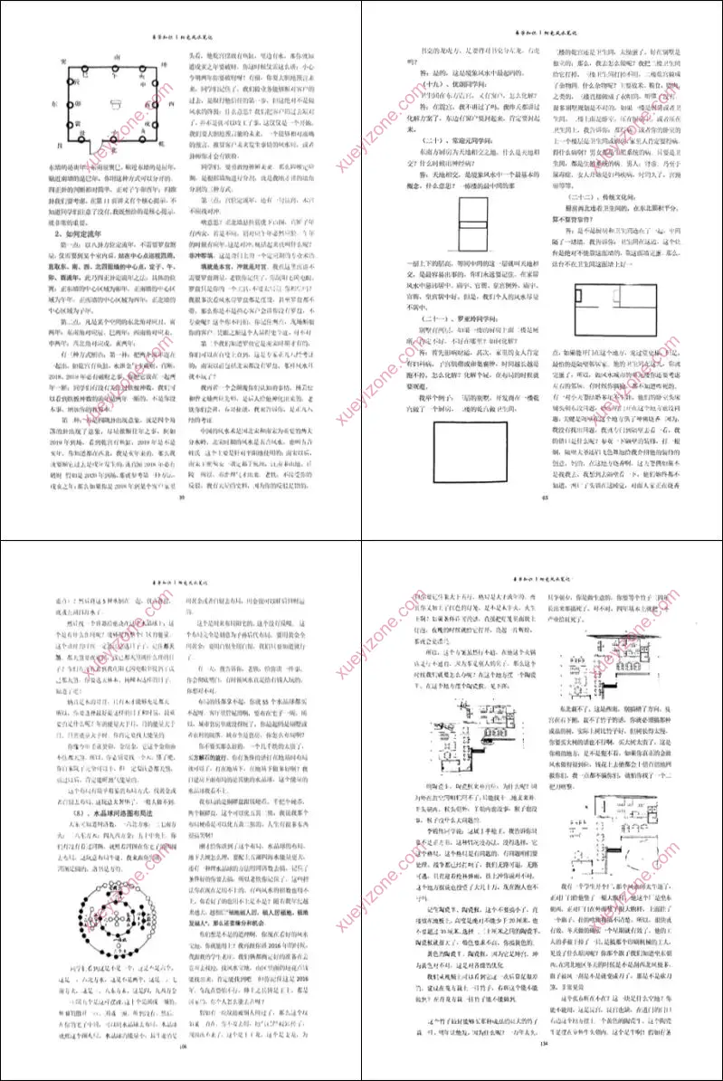 陈春林阳宅弟子班笔记