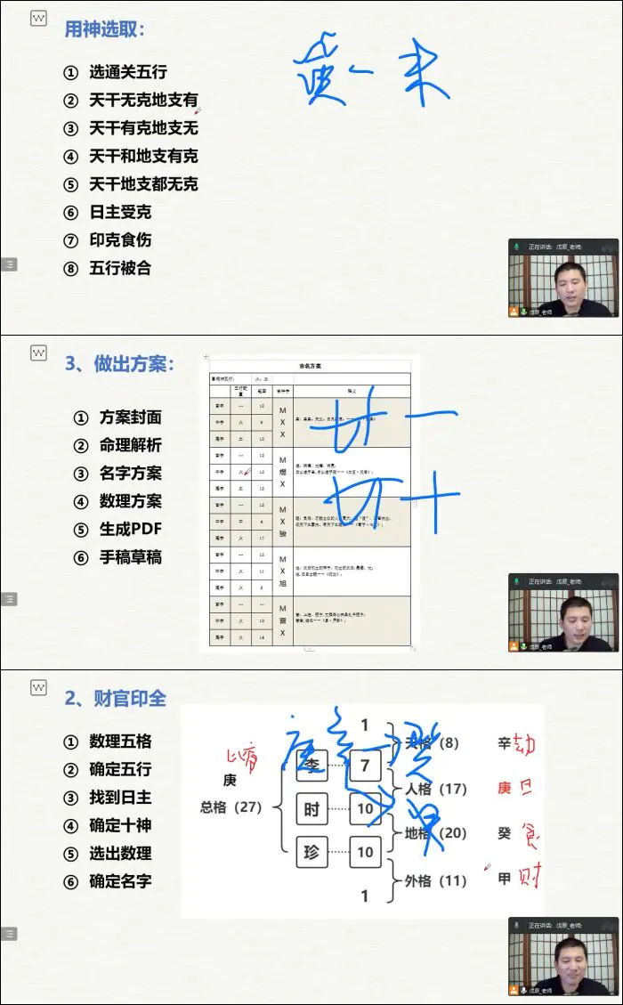 戊辰老师 姓名学变现实战课 视频5集 百度网盘分享