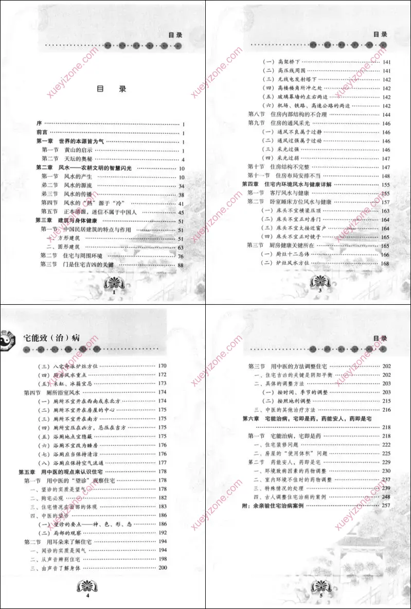 宅能致(治)病