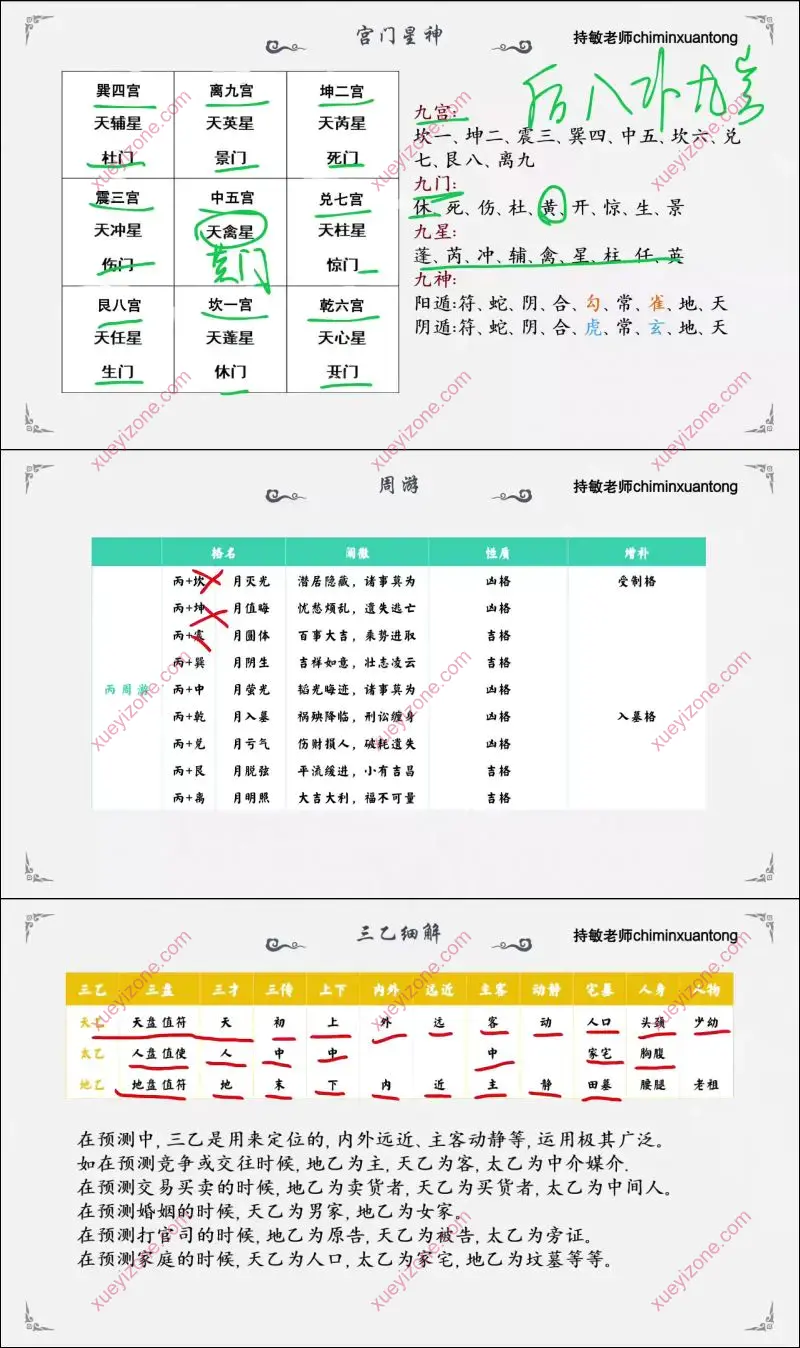 持敏老师鸣法奇门