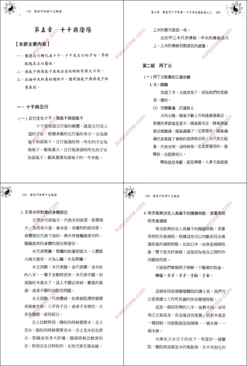 探索门命学干支解密