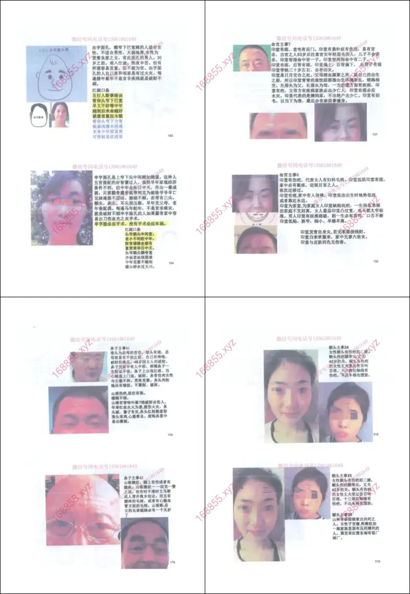 民间相师看相绝技日月合集