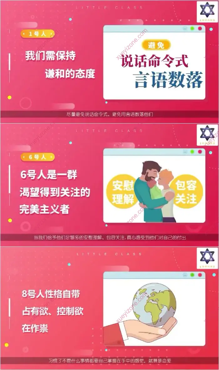 生命数字1-9号人恋爱课题