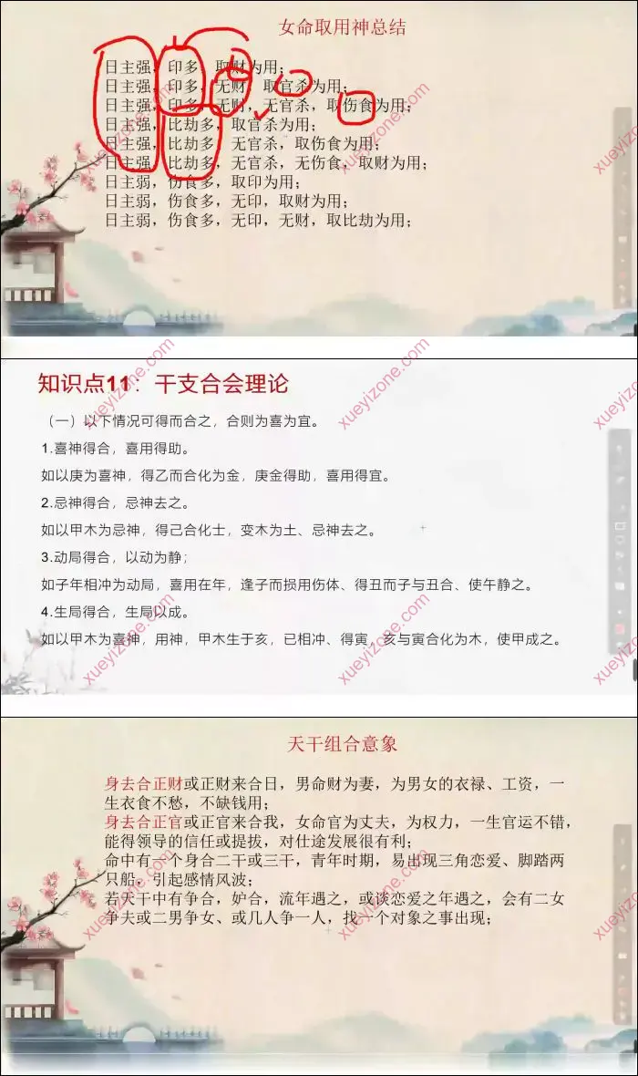 四柱八字讲义第三册