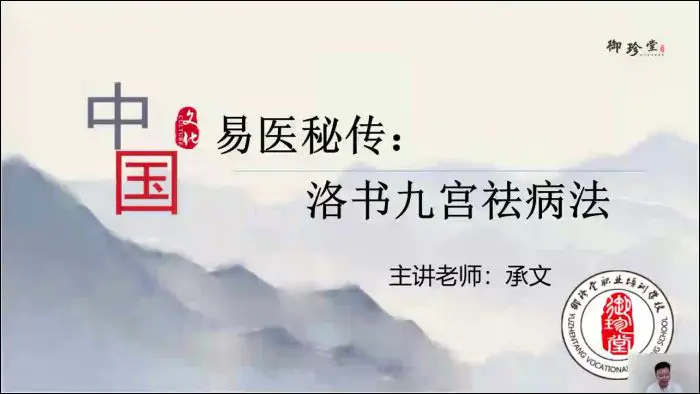 承文老师易医秘传 洛书九宫祛病法 二期 视频9集