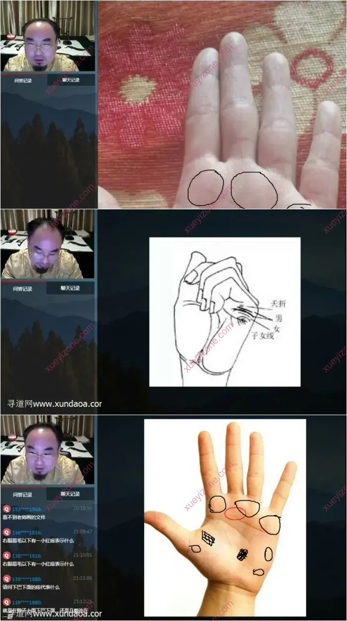 八卦派手面相学真传