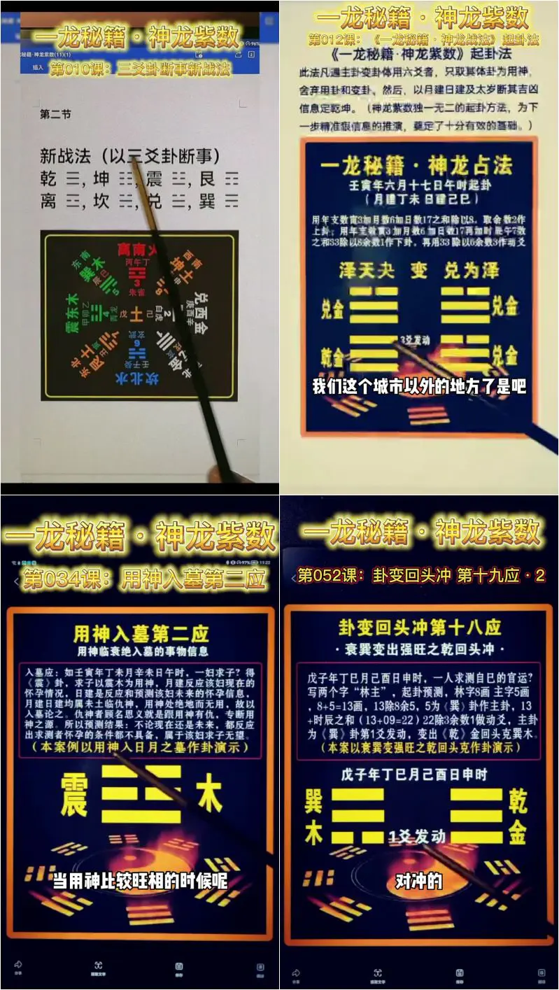 刘一龙周易神龙紫数 视频86集(带字幕) 百度网盘分享