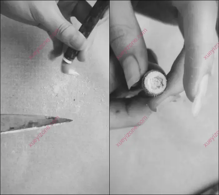 天师剪笔符制作