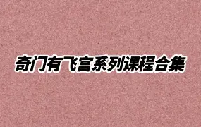 奇门有飞宫 系列课程合集 57集视频 百度网盘分享