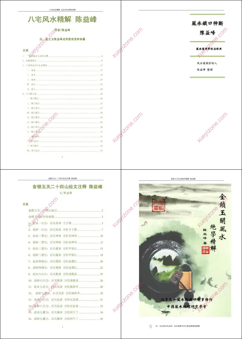 陈益峰 资料合集