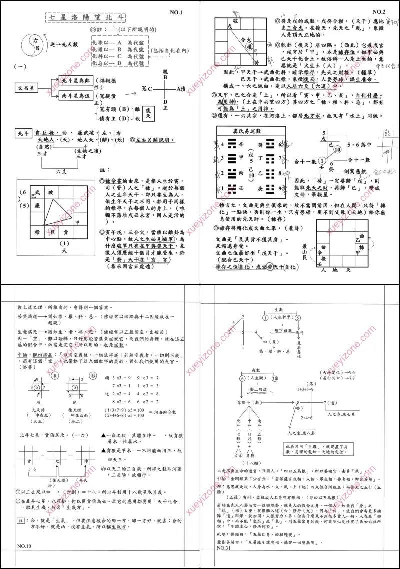 戊己门紫微斗数上下册