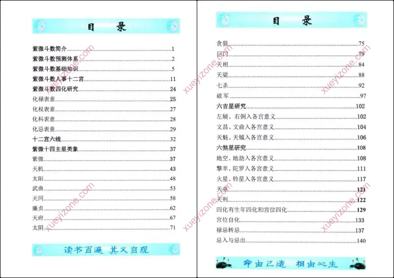 姚东升紫微斗数内部学习资料