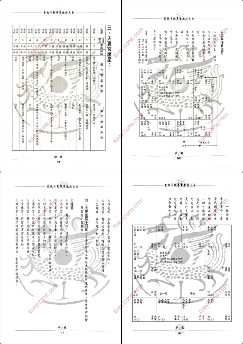紫微斗数专业教授大全