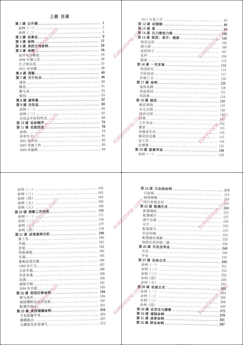 钦天四化研修班案例集
