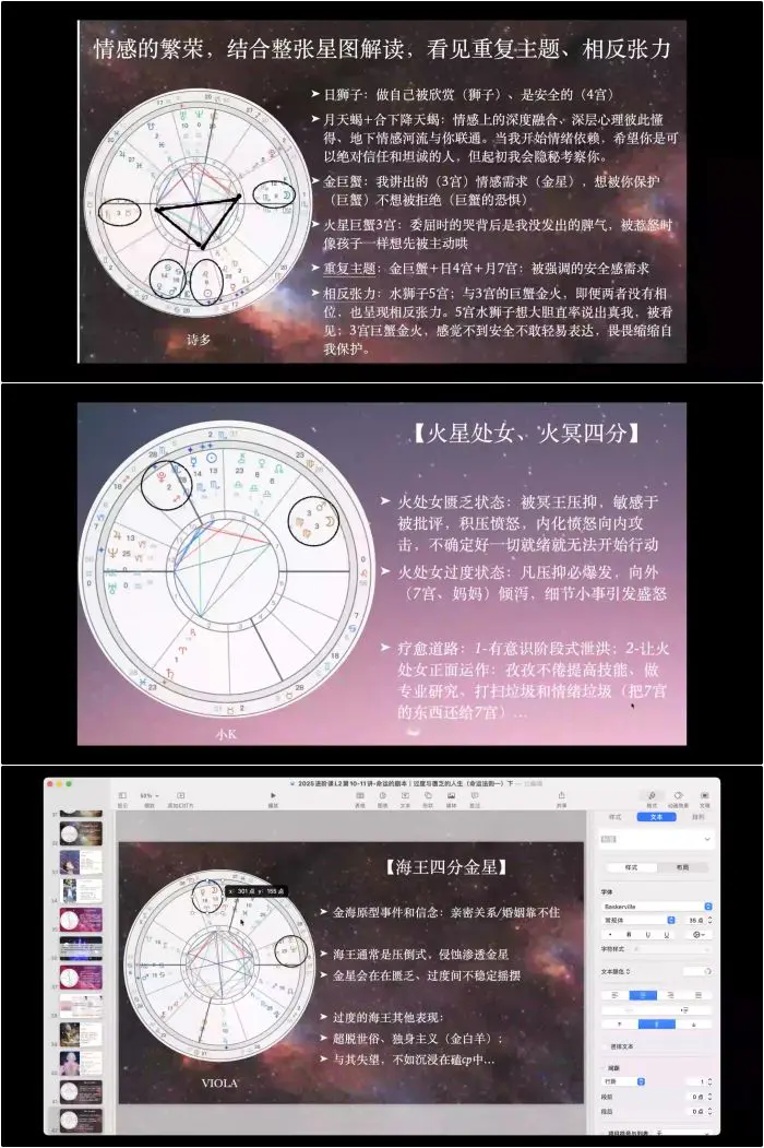 醒时占星合集 初阶班+进阶班 占星疗愈视频课程33集 百度网盘分享