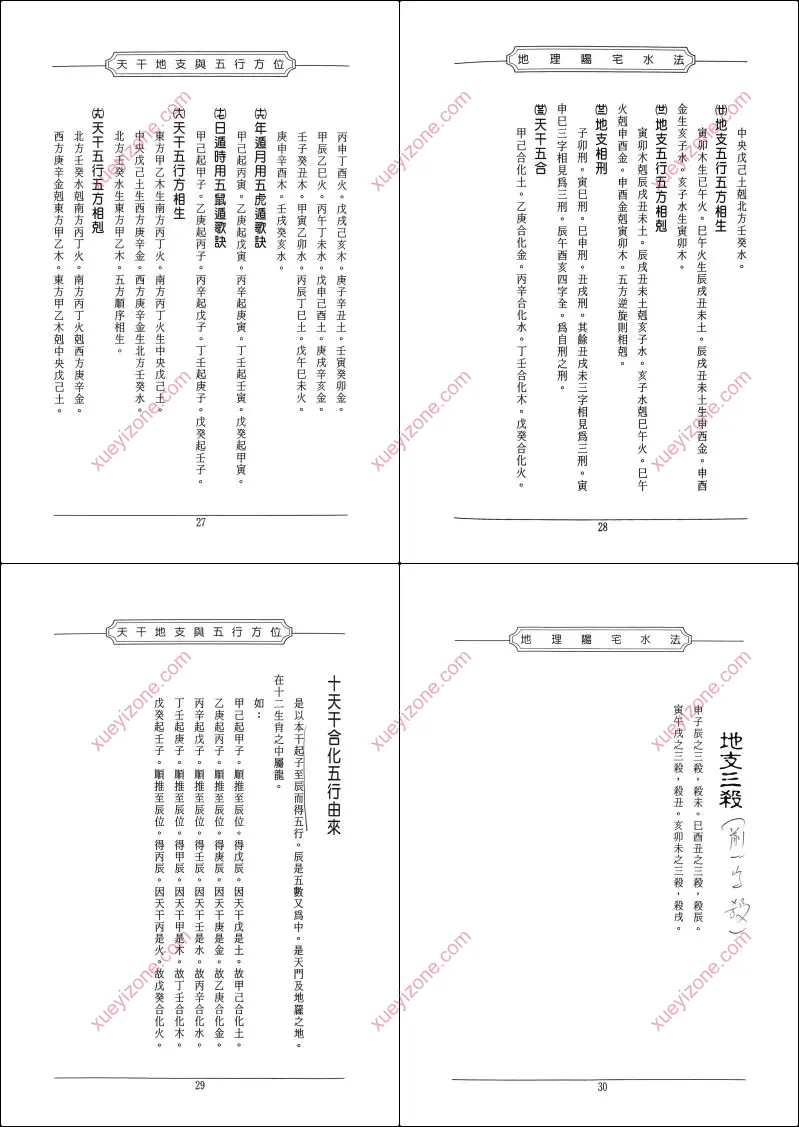 地理阳宅水法