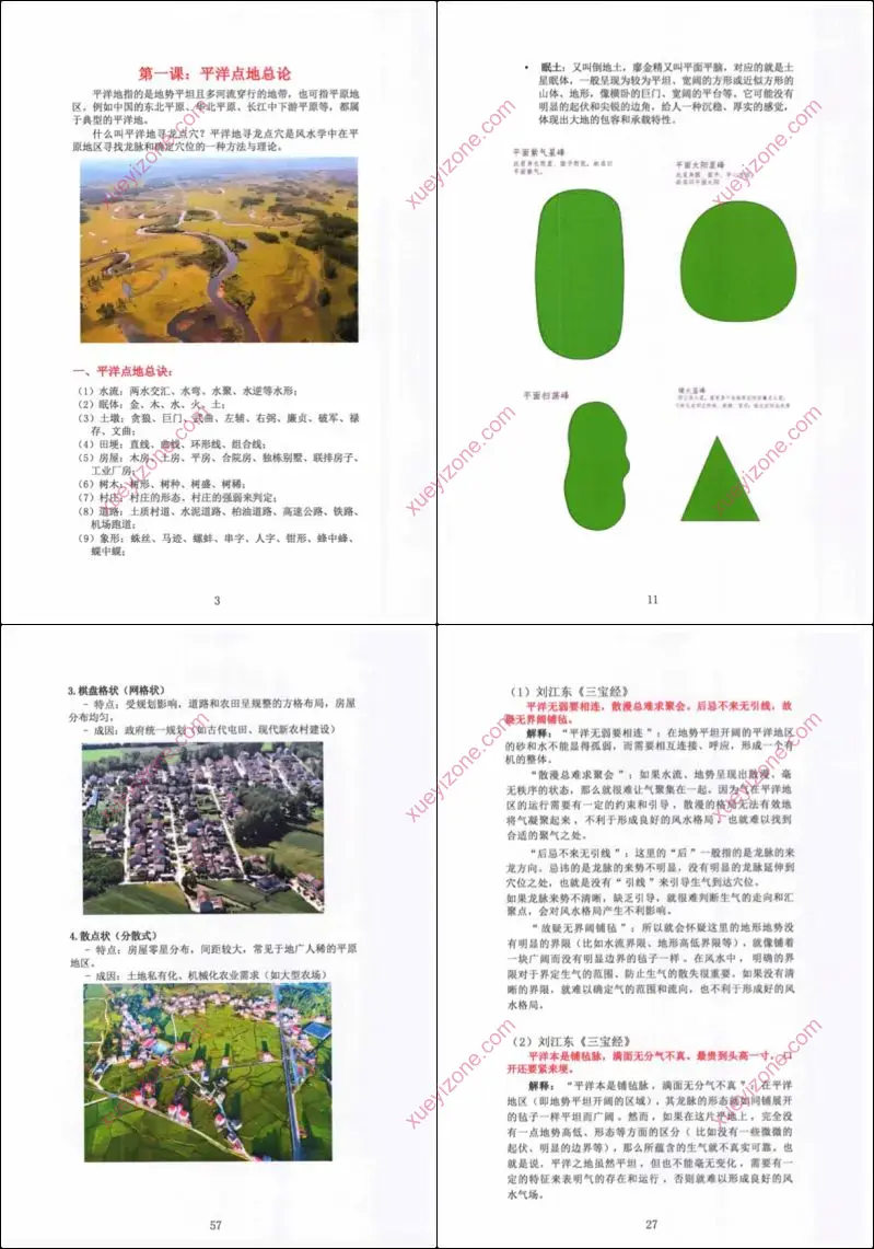 平洋地寻龙点穴断诀