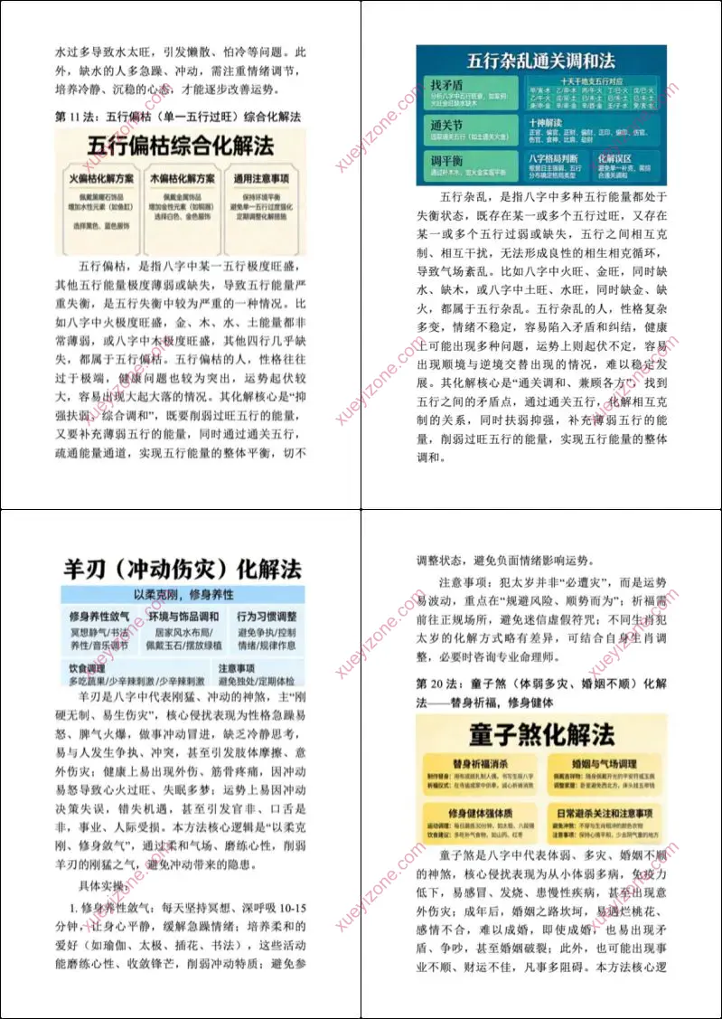 白话八字化解50法