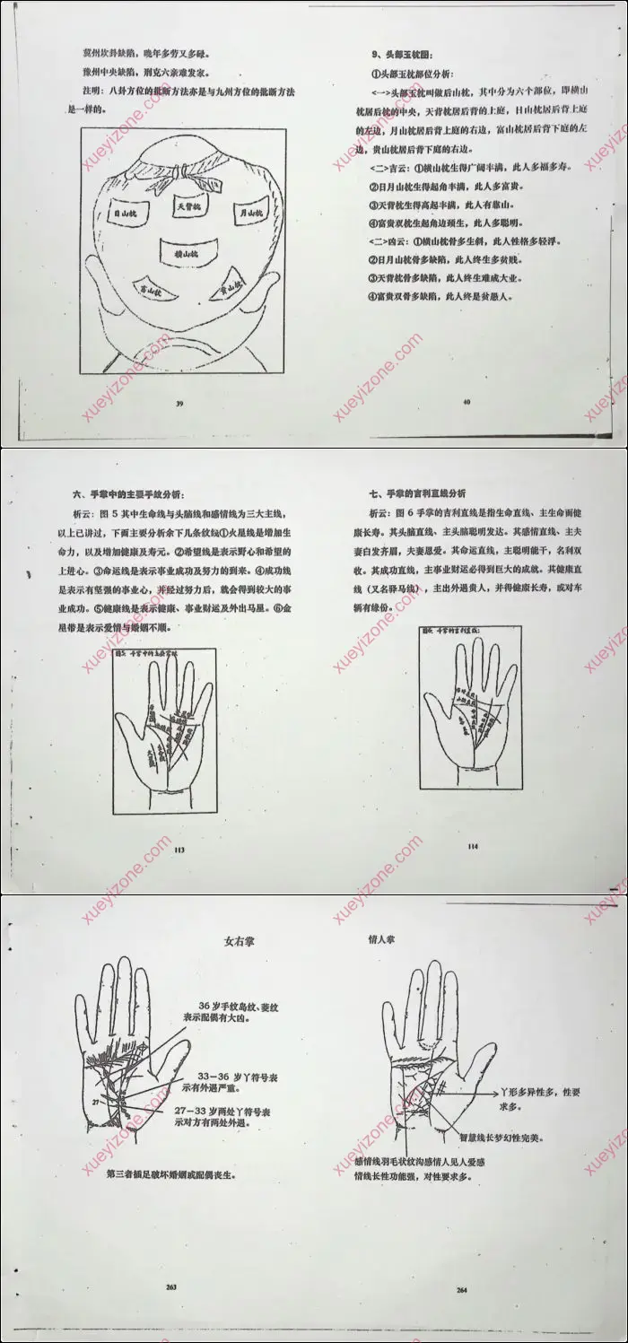 祖传相法大公开教材资料
