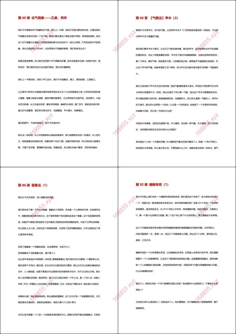 金玉章 正宗子平命理传承课