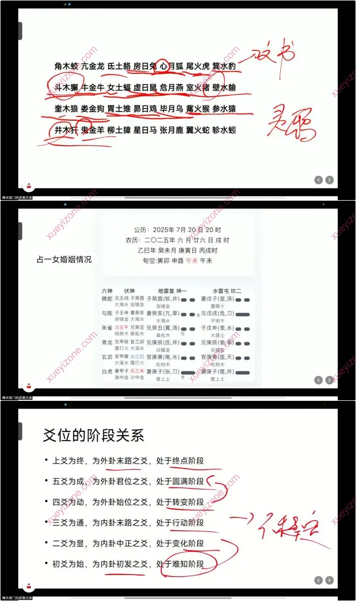 青衣易门六爻精华班