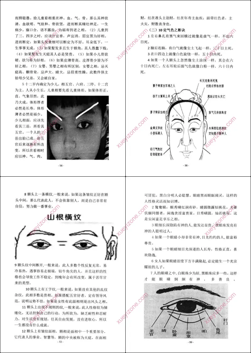 面相与病理