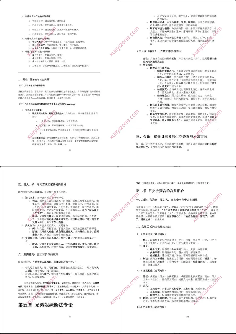 杨春波 禄命法盲派六亲断法精要