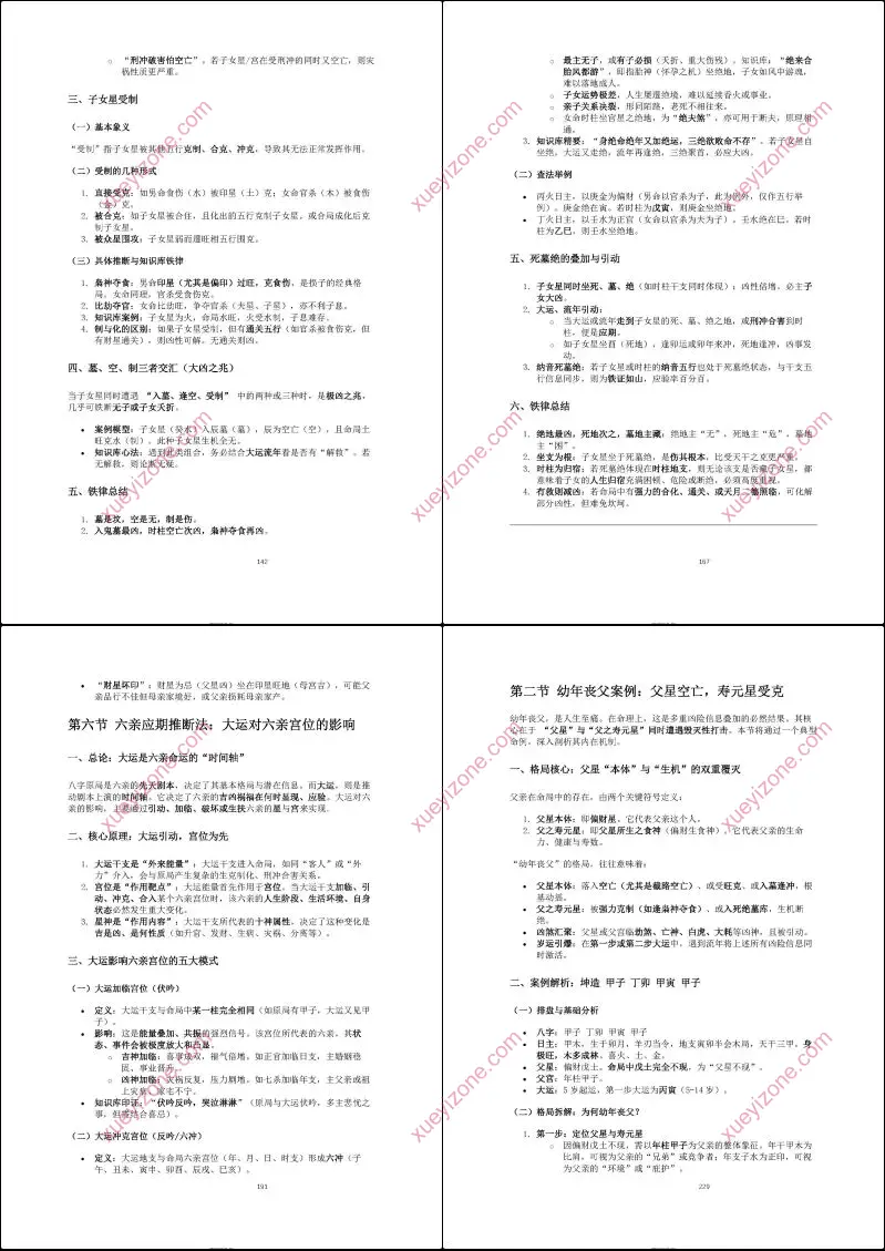 杨春波 禄命法盲派六亲断法精要