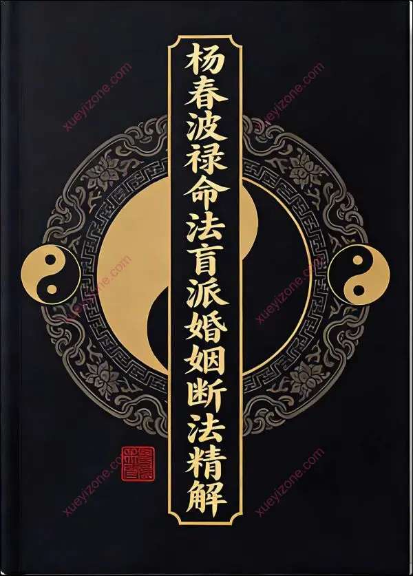杨春波 禄命法盲派婚姻断法精解
