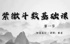 知易而行 紫匍老师紫微斗数基础课 视频20集 百度网盘分享