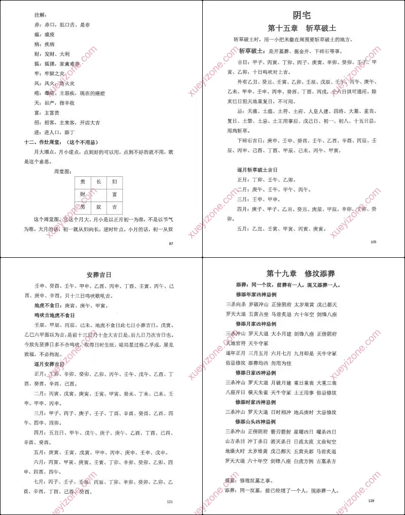 周锦伦 阴阳宅择日详细教程