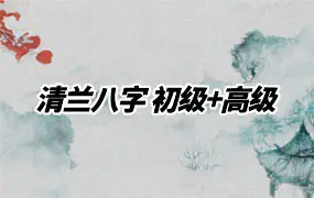 清兰八字 初级+高级 视频59集 百度网盘分享