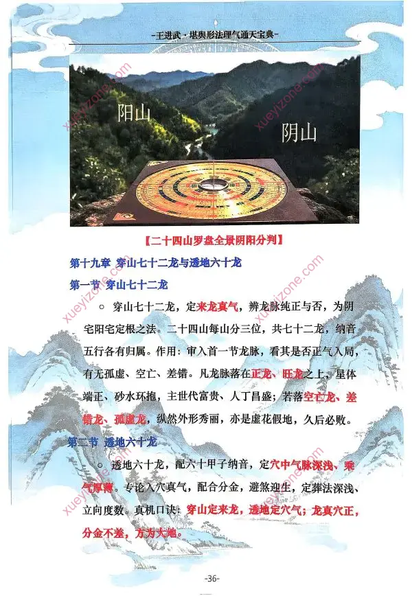 王进武 堪舆形法理气通天宝典