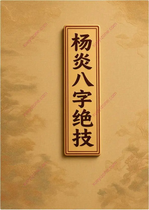杨炎 八字绝技