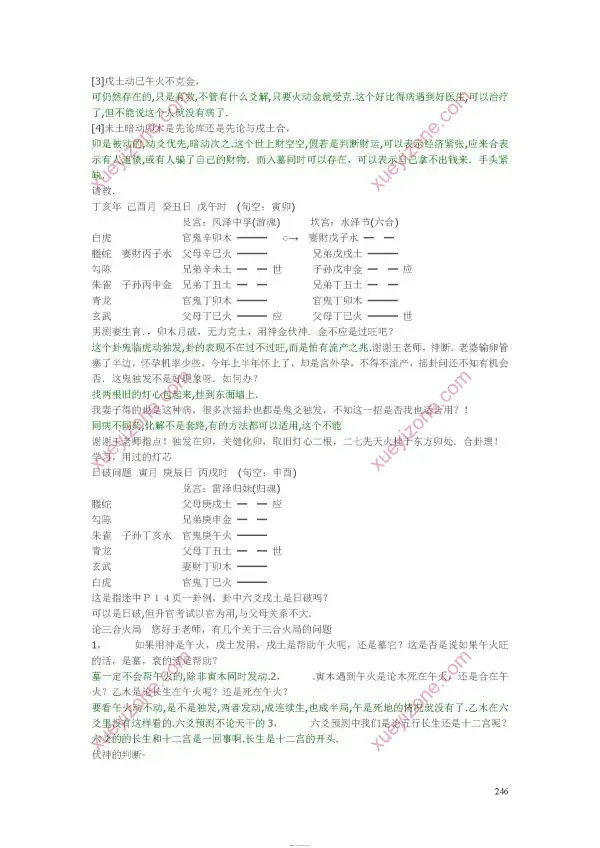 王虎应 六爻万象答疑全书