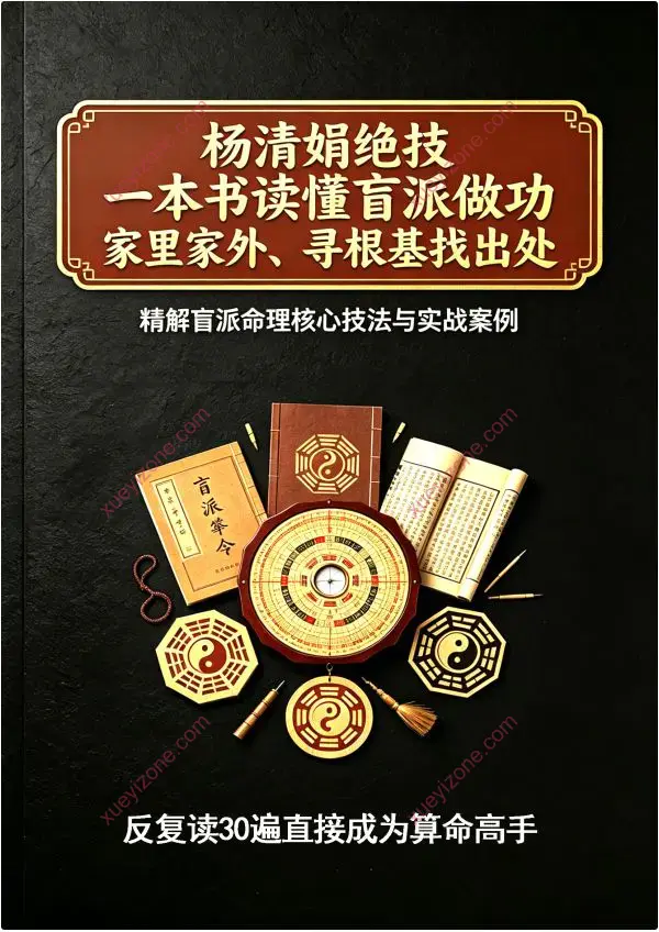 精解盲派命理核心技法与实战案例