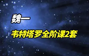 魏一 韦特高阶塔罗营业班 + 塔罗师全链路成长课(公域引流|私域变现) 两套课程 视频95集
