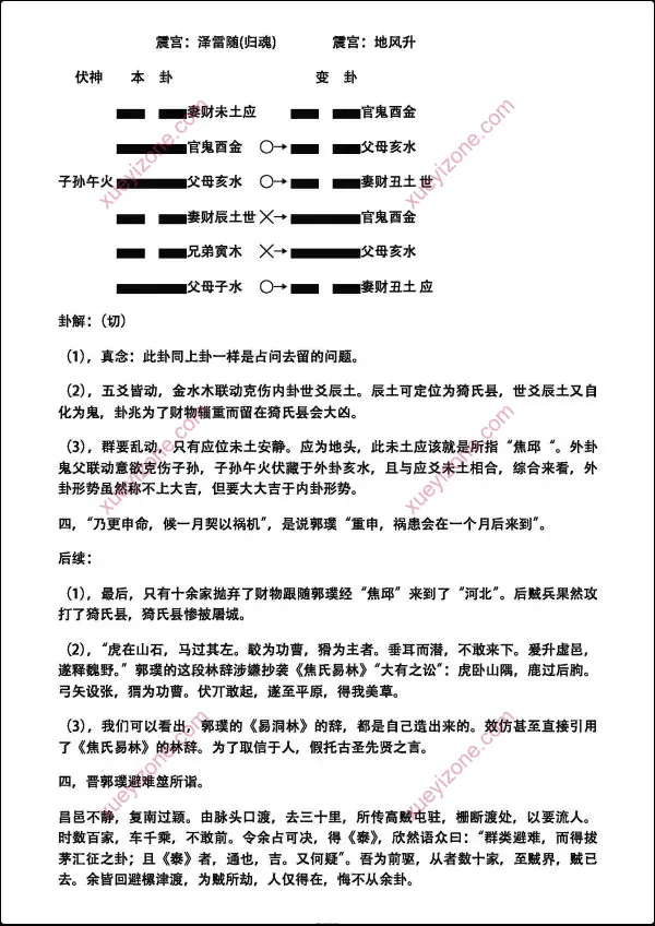 易古筮考 纳甲法通解