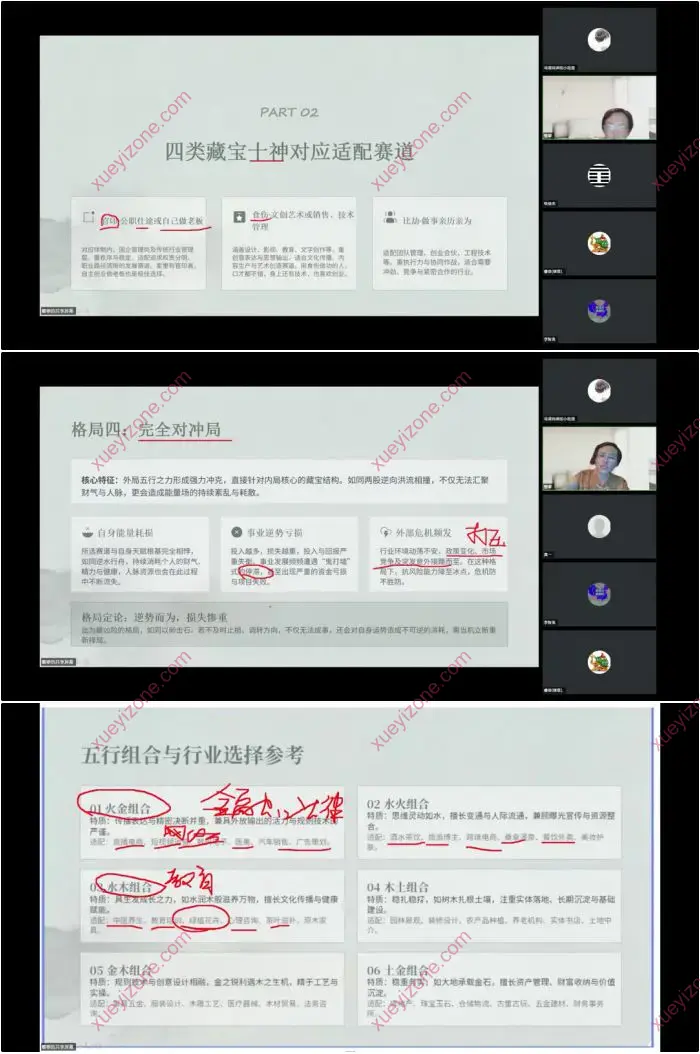 新盲派八字择业专题视频直播课