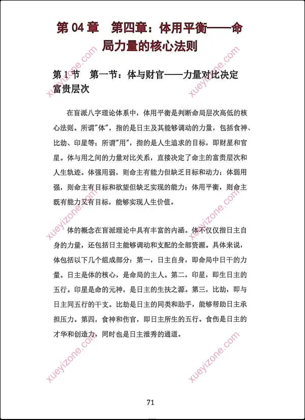 杨清娟盲派八字财官专论