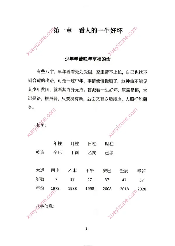 胜天半子 盲派八字断命录