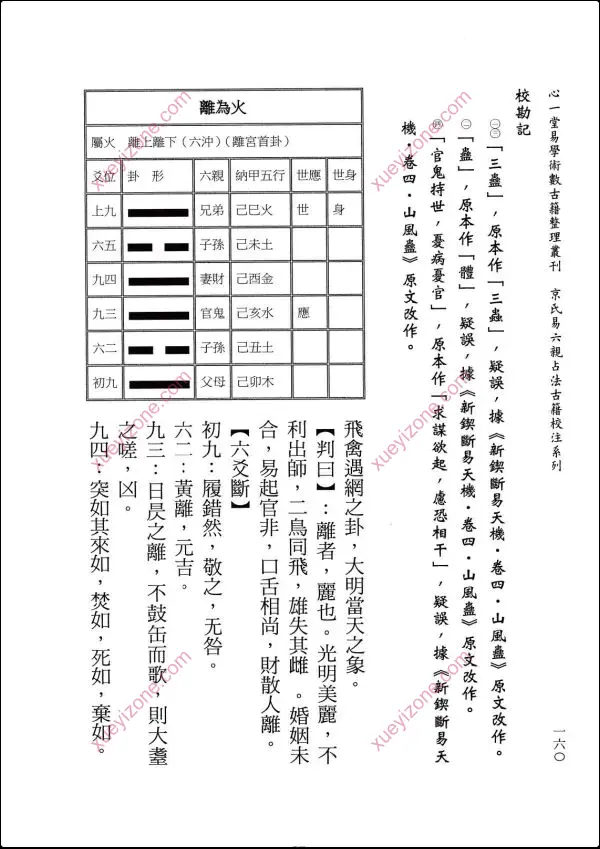 虎易校注 京氏六爻古籍校注系列