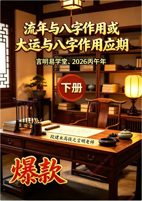 言明 流年与八字作用或大运与八字作用应期