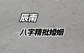 辰南 八字精批婚姻 视频43集 百度网盘分享
