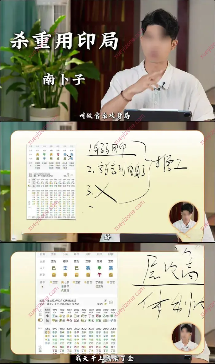 南卜子 八字格局论命