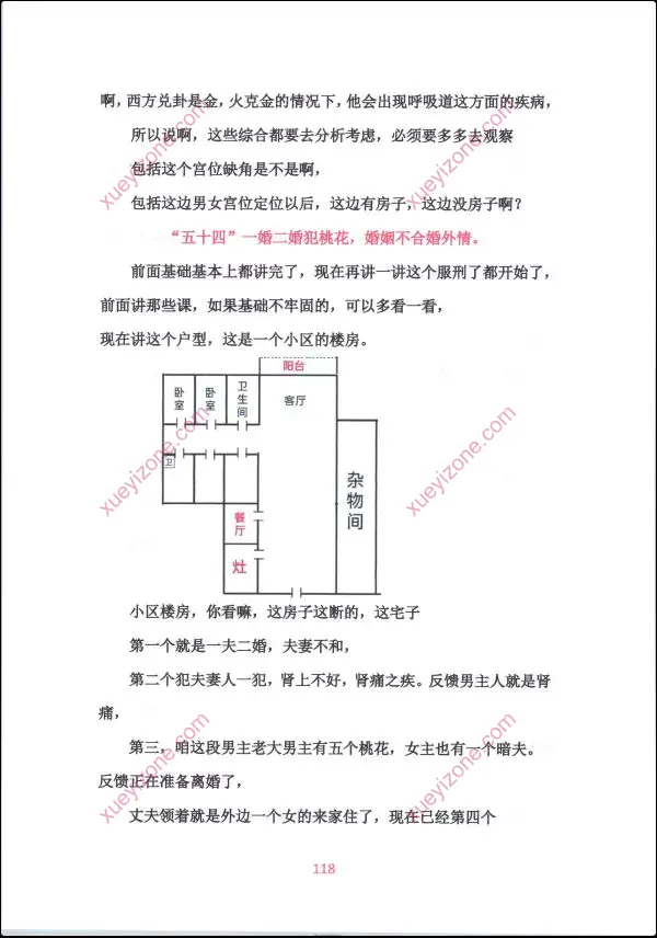 无风道 一宅断定宫位秘传生男生女